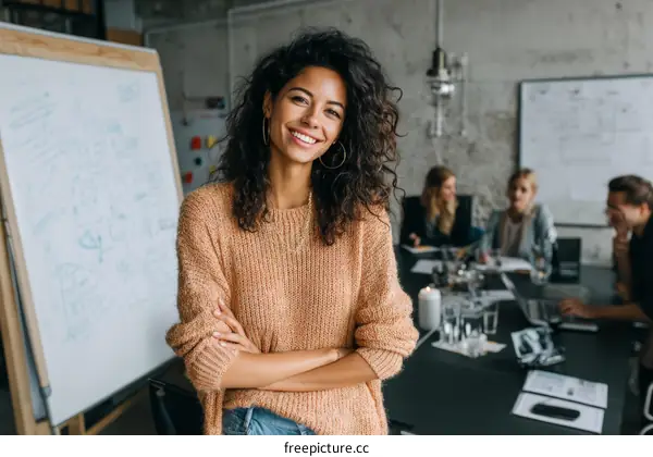 Business Meeting Room Team Photo