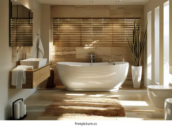 Modern and Luxurious Bathroom Design