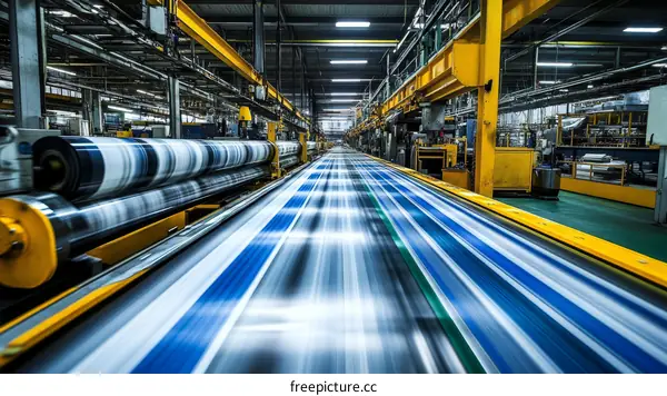 Industrial Printing Press Production Line