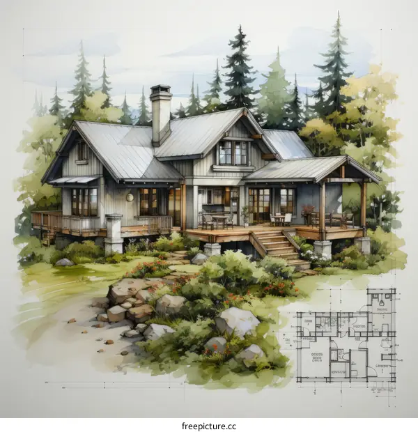 Modern Farmhouse with Walkout Basement