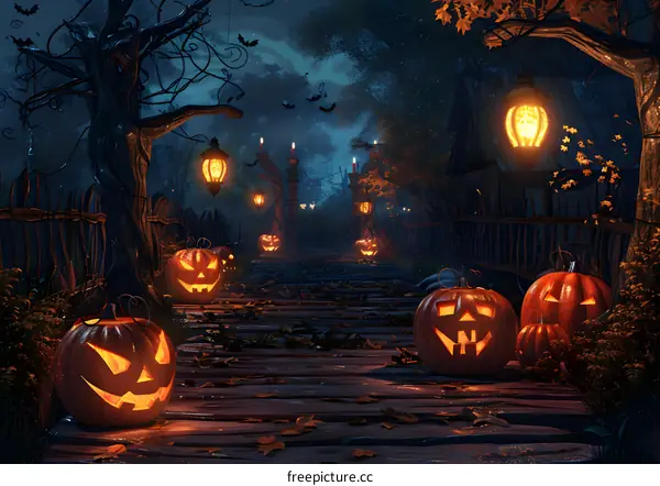 Halloween Jack-o-lantern