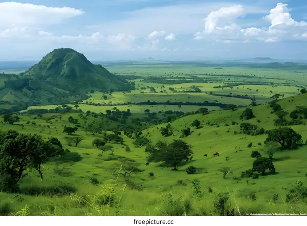 Green hills of Africa
