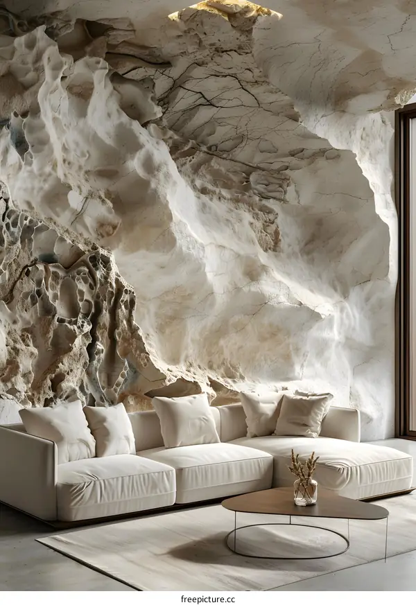Rock Texture Wall for Interior Design