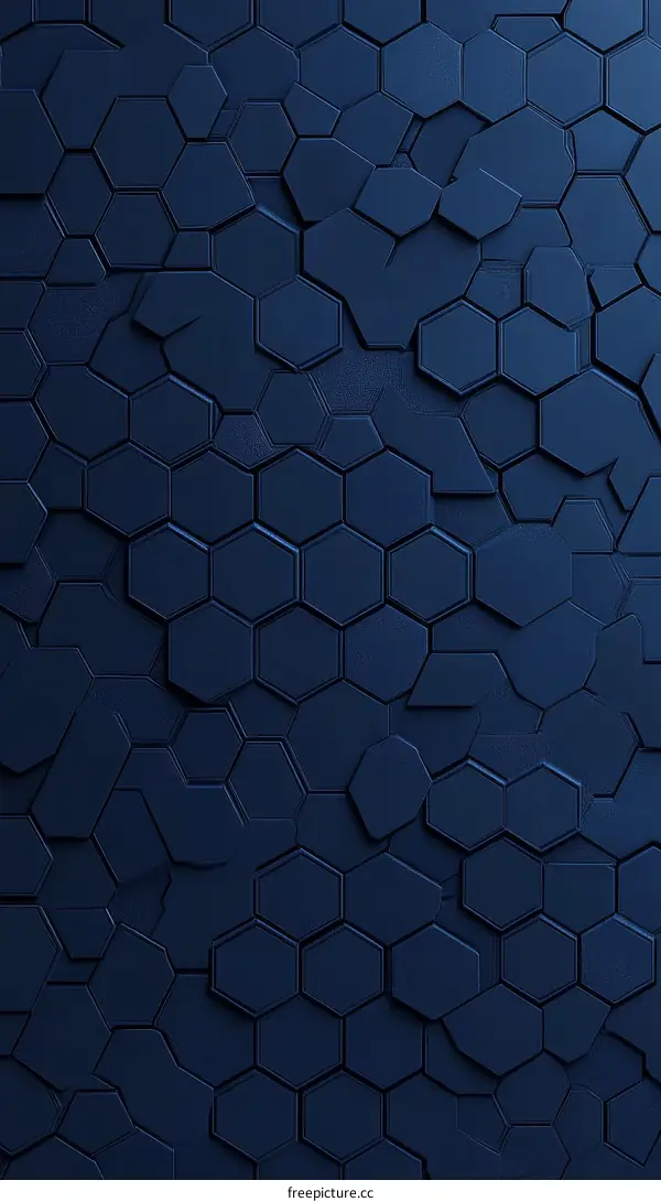 Abstract Geometric Hexagon Pattern Background Design