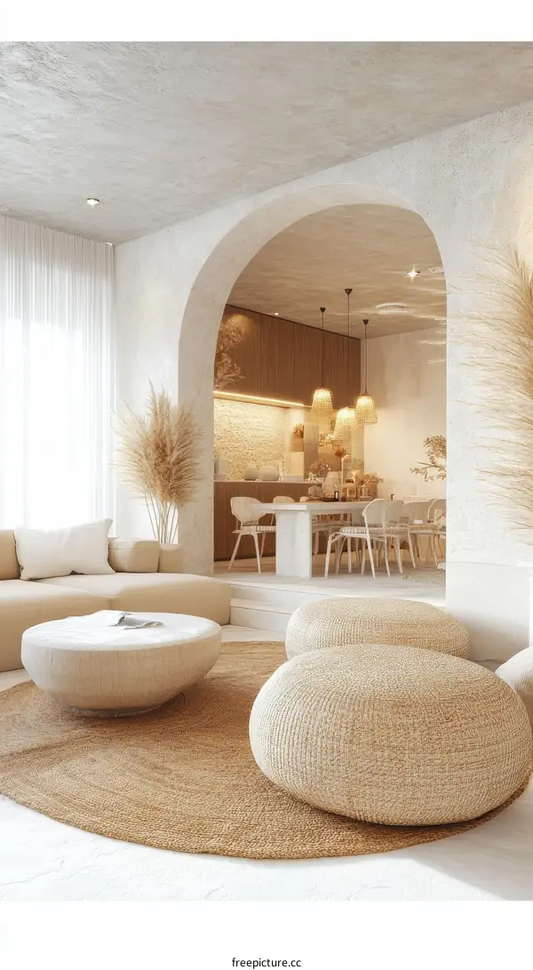 Modern Minimalist Living Room Interior Design