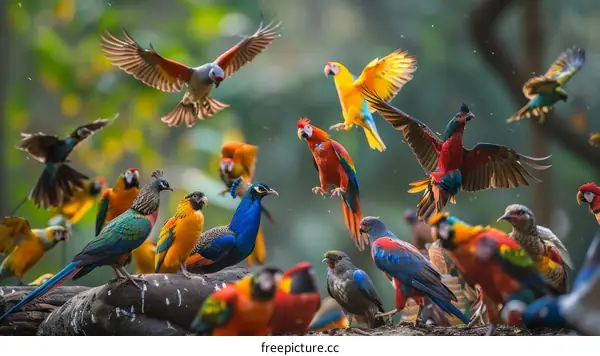 Birds of the Rainforest