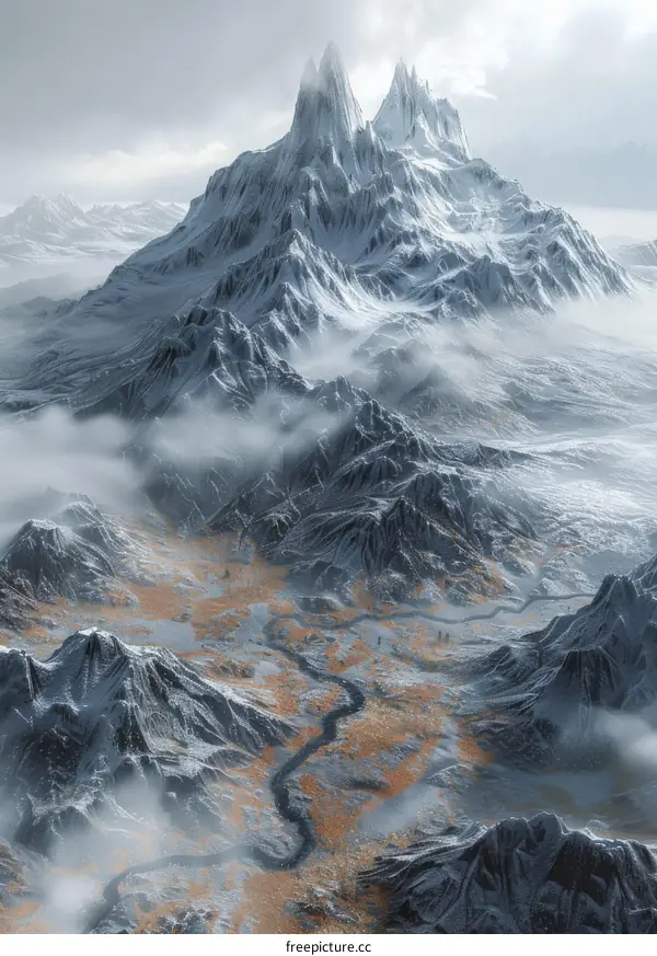 Snowy Mountain Pass Expedition