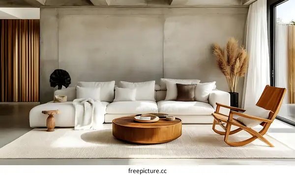 Modern Minimalist Living Room Interior Design