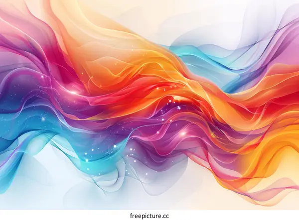 Colorful Wavy Background
