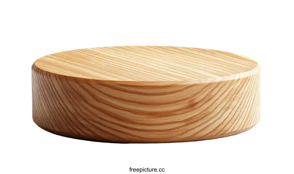 [Transparent Background PNG]Wooden Round Display Platform