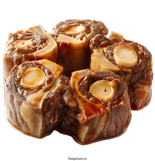 [Transparent Background PNG]Beef oxtail pieces