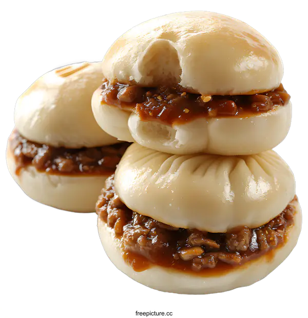 [Transparent Background PNG]Chinese steamed bun