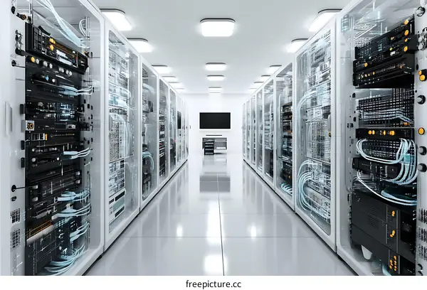 Modern Data Center Technology Equipment