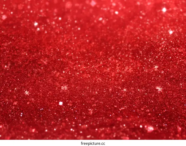 Sparkling Red Glitter Background Image