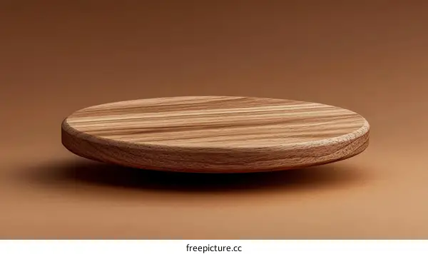 Floating Wooden Circular Display Platform