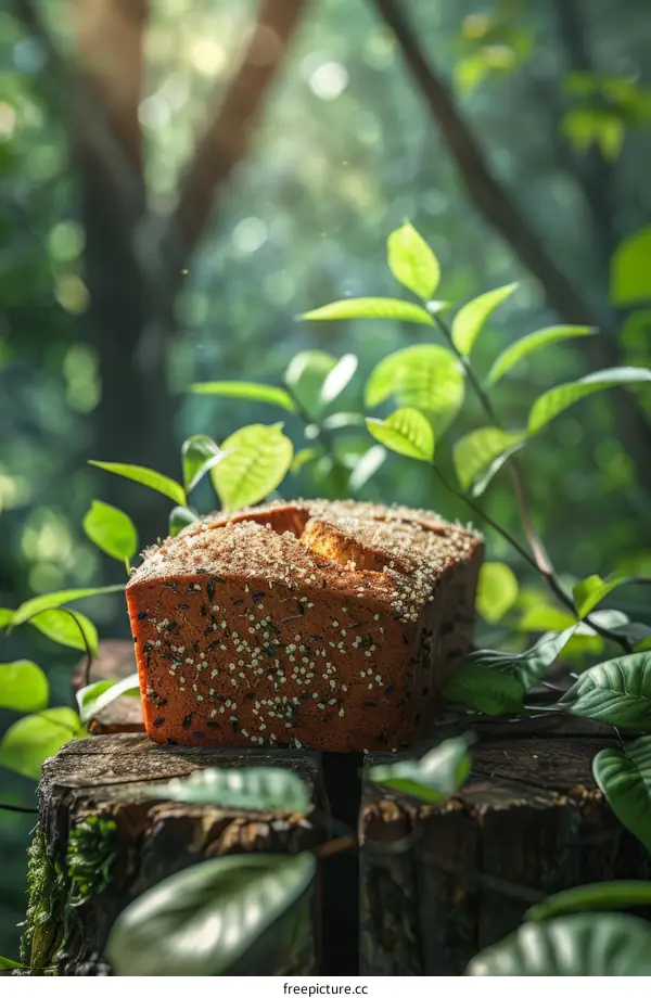 A Delicious Cake in the Woods