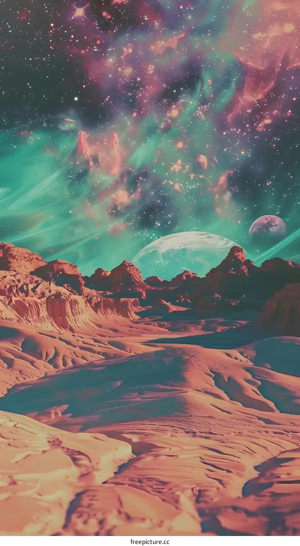 Cosmic Landscape with Stars and Planets