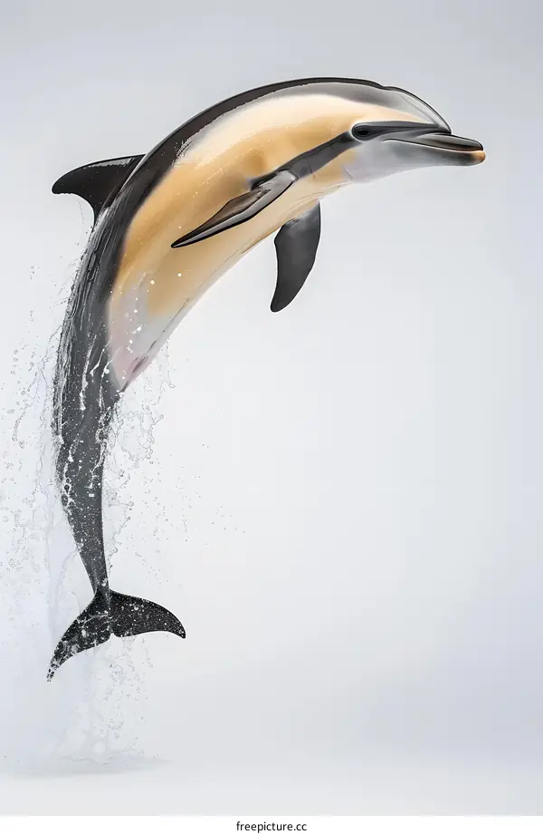 Dolphin Leaping from Water