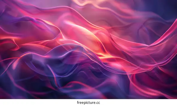 Colorful abstract background with flowing shapes