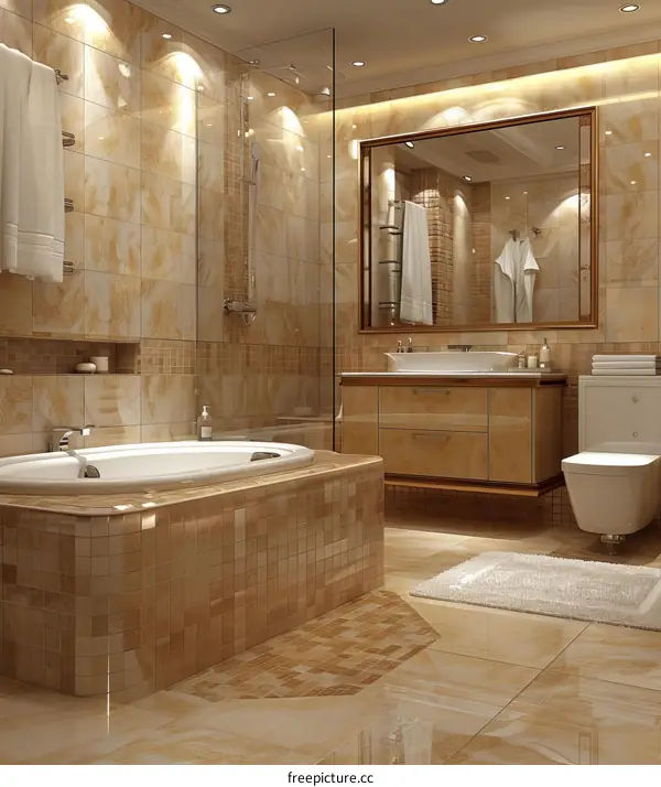 Luxury Modern Bathroom Interior Design