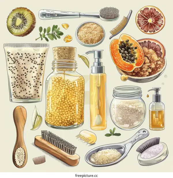 Natural skincare ingredients and products