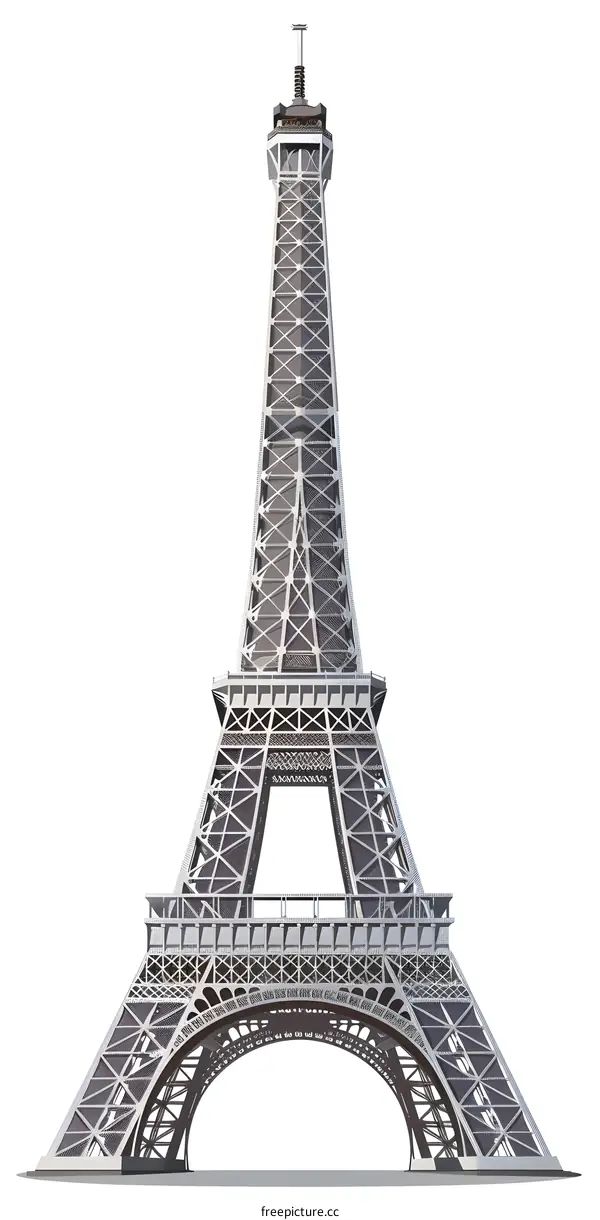 Eiffel Tower Iconic Landmark in Paris France