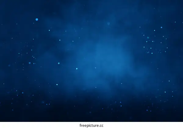 Abstract Dark Blue Background with Sparkle Effect