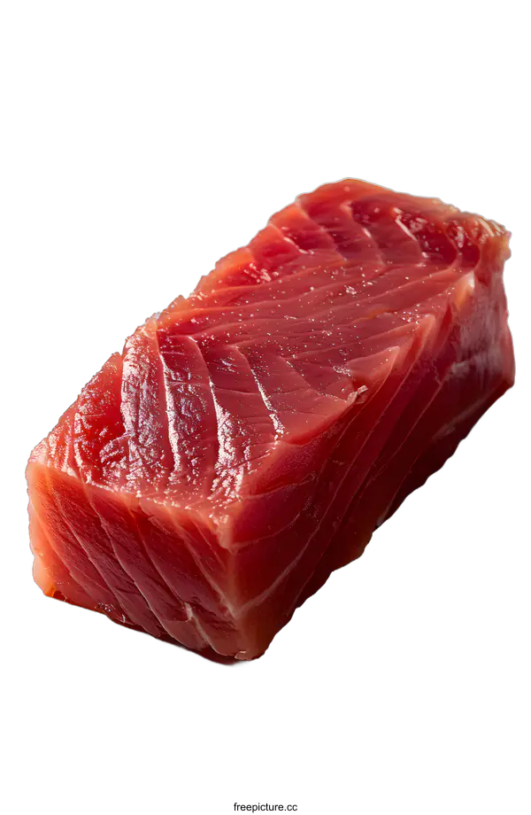 [Transparent Background PNG]Fresh Raw Tuna Fillet