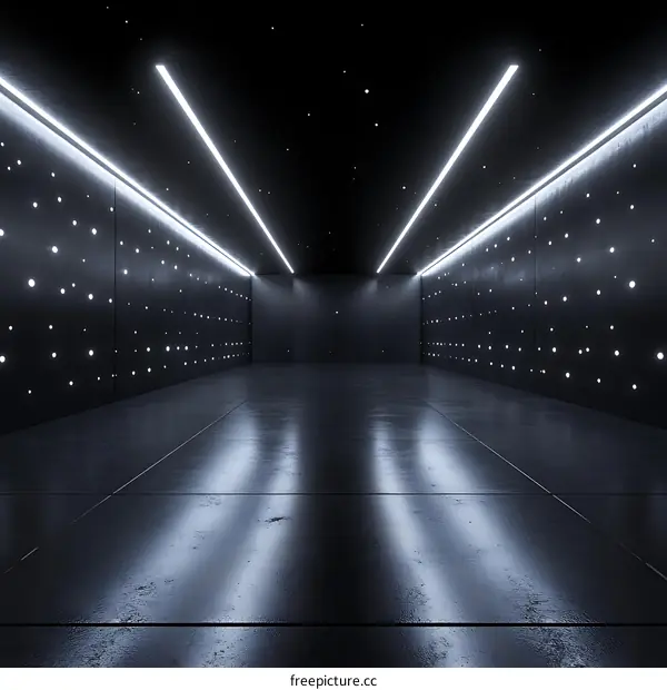 Modern Dark Industrial Interior Design