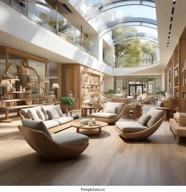 Modern Asian Living Room Interior Design