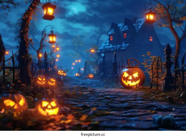 Spooky Halloween Night