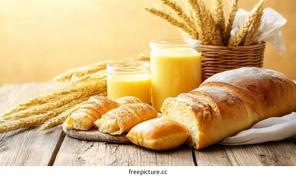 Delicious Breakfast Food Variety