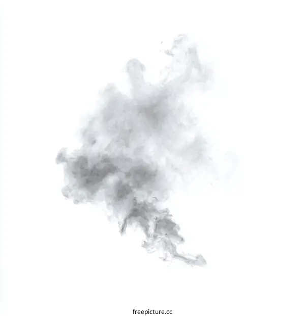 Abstract Smoke Texture Design Illustration