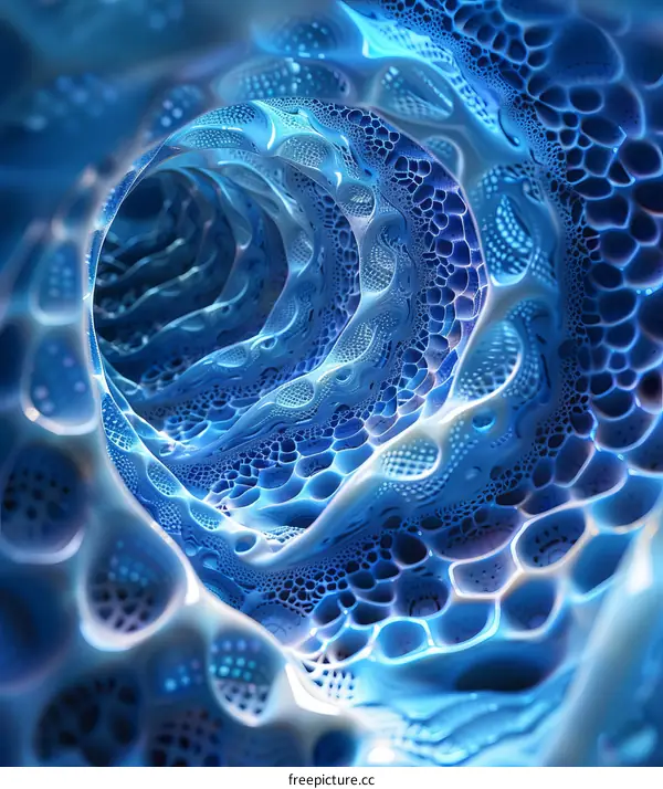 Flowing Organic Tunnel