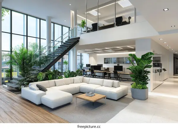 Modern Open-plan Office Interior Design