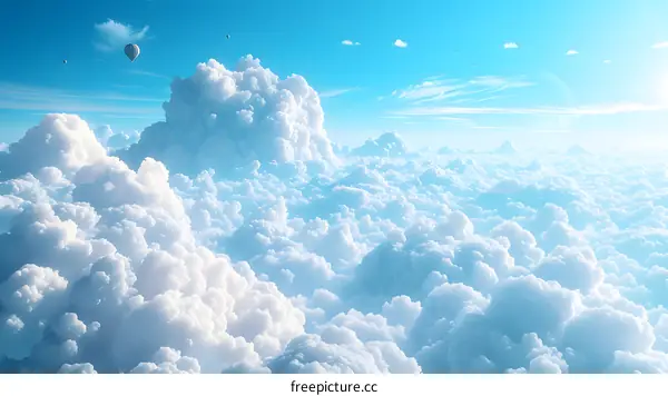 Amazing sea of clouds