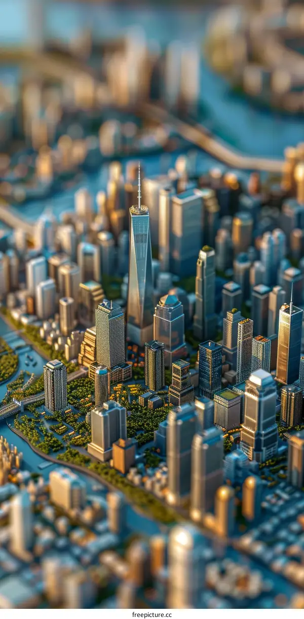 New York City Tilt Shift