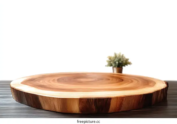 Wooden Table Top Displaying Natural Texture