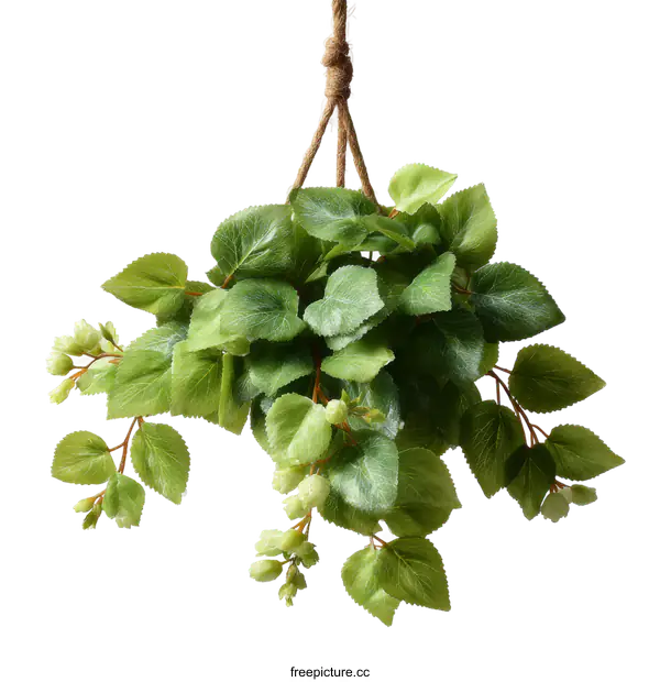 [Transparent Background PNG]Hanging Artificial Plant Display