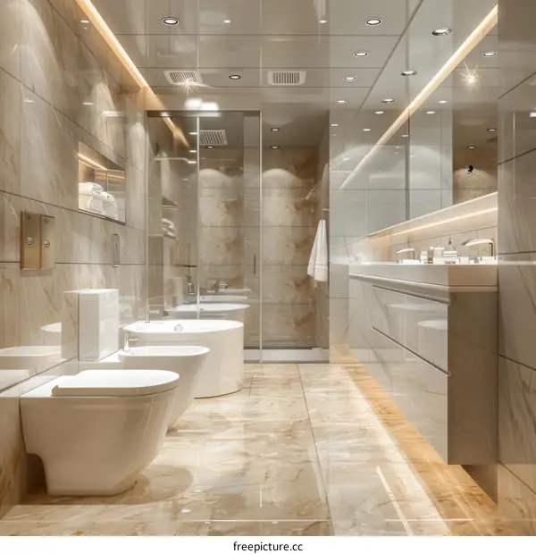 Modern Luxury Bathroom Interior Design