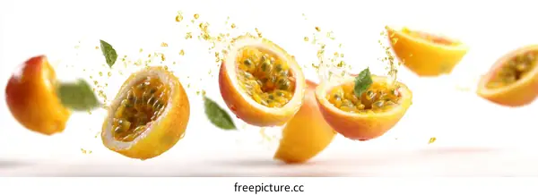 Passion Fruit Slices in Action