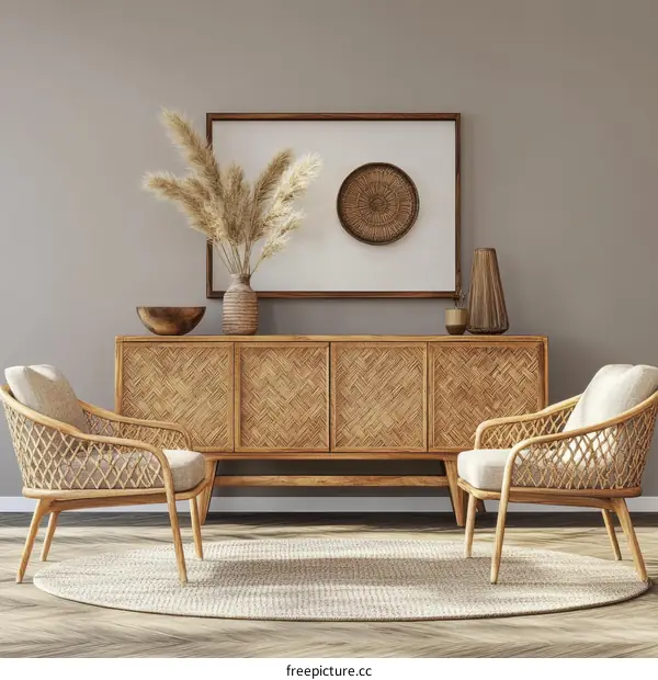 Bohemian Living Room Decor Interior Design