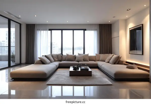 Modern Minimalist Living Room Design