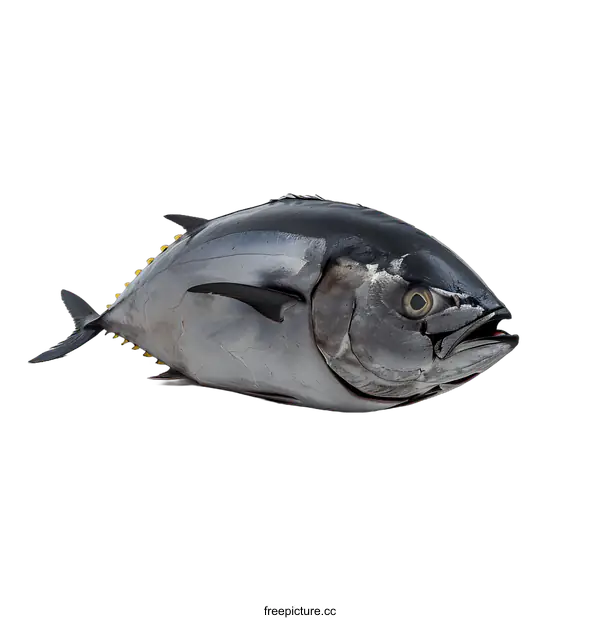 [Transparent Background PNG]A large tuna fish on a white background