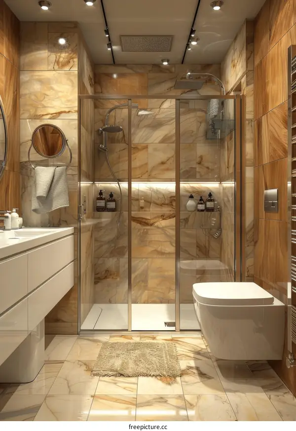 Modern Luxury Bathroom Design