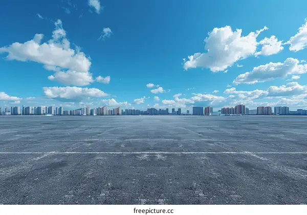 Cityscape Photo: Stunning Skyline and Blue Sky
