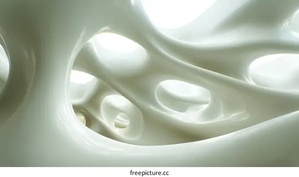 Abstract Organic Architectural Design