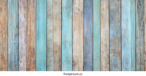 Vintage Wooden Planks Background Texture