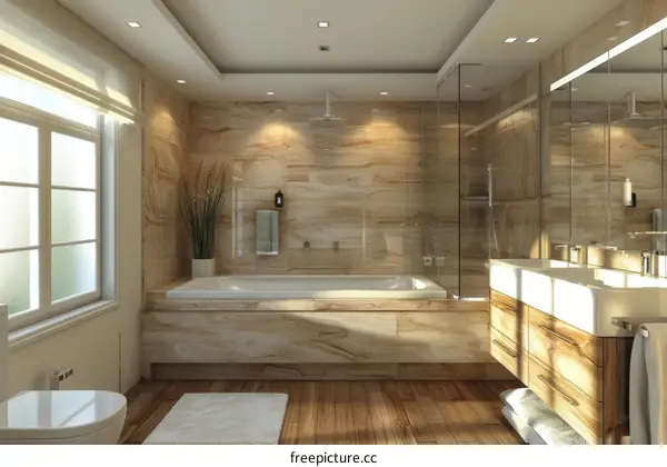 Modern Luxurious Bathroom Interior Design