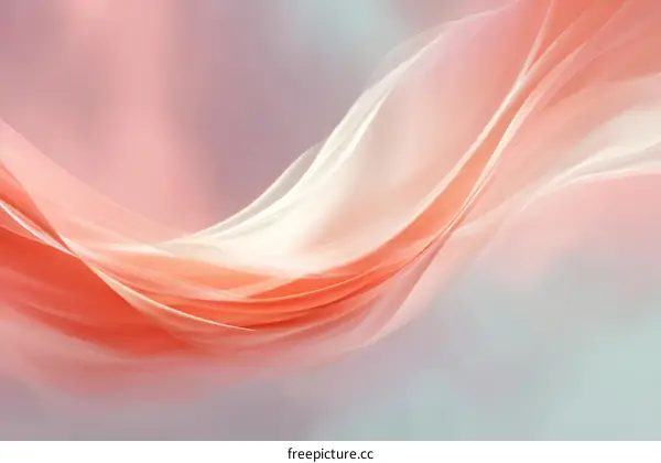 Abstract Flowing Fabric Design
